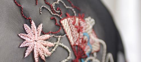 embroidery and accesories made on main land china